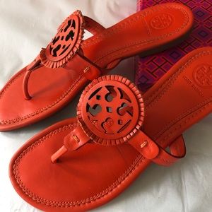 Tory Burch Miller Fringe Sandal 7.5